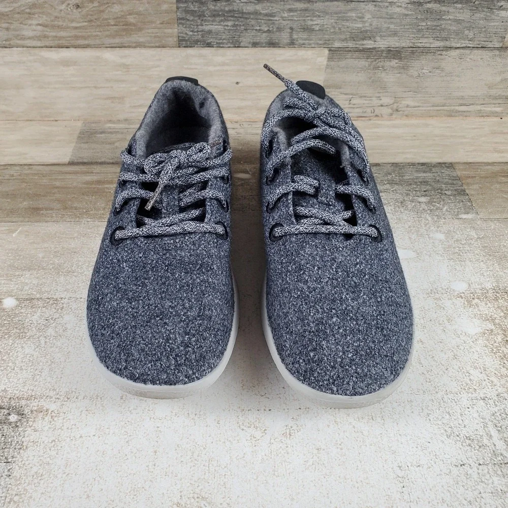 Allbirds Wool Runner Mens Shoes Sz 9 M Natural Gray Merino Wool Lace Up Sneaker